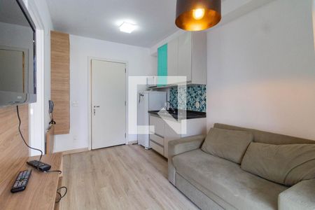 Sala de apartamento para alugar com 1 quarto, 45m² em Barra Funda, São Paulo