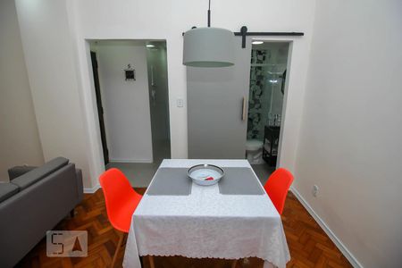 Sala de Jantar de apartamento para alugar com 1 quarto, 46m² em Glória, Rio de Janeiro