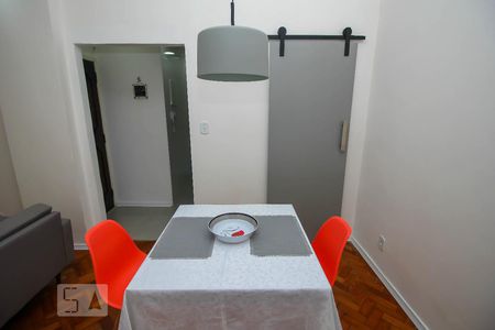 Sala de Jantar de apartamento para alugar com 1 quarto, 46m² em Glória, Rio de Janeiro
