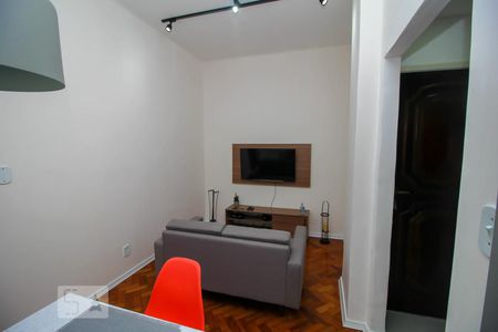 Sala de apartamento para alugar com 1 quarto, 46m² em Glória, Rio de Janeiro