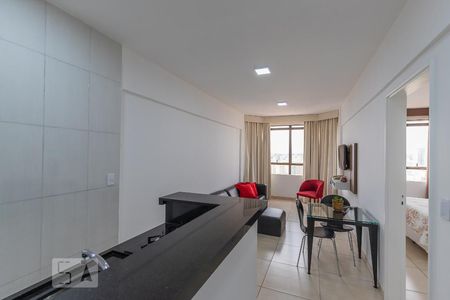 Sala de apartamento à venda com 1 quarto, 47m² em Centro, Campinas