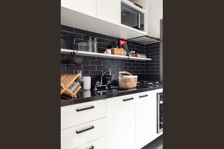 Cozinha de apartamento à venda com 1 quarto, 48m² em Consolação, São Paulo