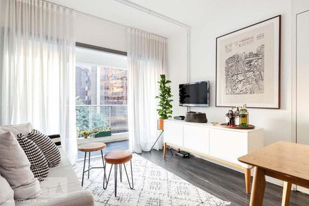 Sala de apartamento à venda com 1 quarto, 48m² em Consolação, São Paulo