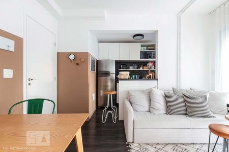 Sala de apartamento à venda com 1 quarto, 48m² em Consolação, São Paulo