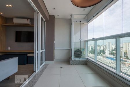 Varanda de kitnet/studio para alugar com 1 quarto, 34m² em Jardim Aeroporto, São Paulo