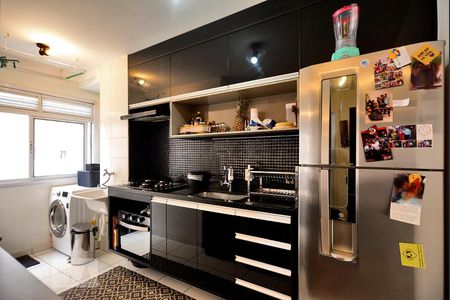 Cozinha de apartamento à venda com 1 quarto, 32m² em Água Branca, São Paulo