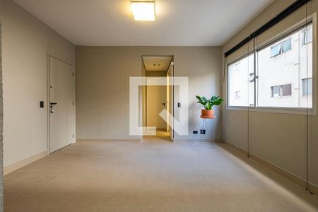 Sala de apartamento para alugar com 1 quarto, 51m² em Paraíso, São Paulo