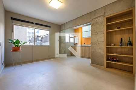 Cozinha de apartamento para alugar com 1 quarto, 51m² em Paraíso, São Paulo