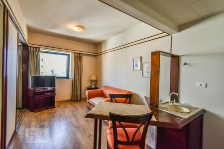Sala e Cozinha de apartamento para alugar com 1 quarto, 35m² em Jardim Paulista, São Paulo