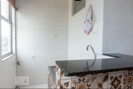 Cozinha de apartamento para alugar com 1 quarto, 40m² em Cidade Nova, Rio de Janeiro