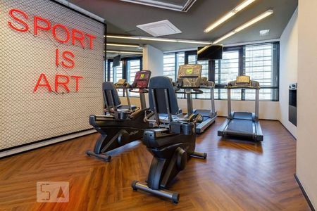 Studio à venda com 21m², 1 quarto e sem vagaÁrea comum - Academia