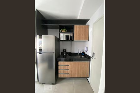 Cozinha de kitnet/studio à venda com 1 quarto, 21m² em Vila Mariana, São Paulo