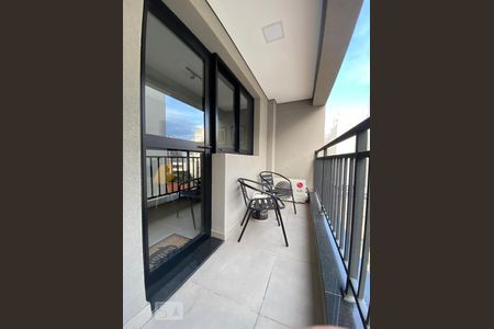 Varanda  de kitnet/studio à venda com 1 quarto, 21m² em Vila Mariana, São Paulo
