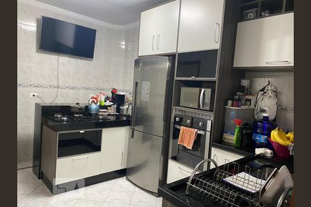Cozinha de casa à venda com 3 quartos, 90m² em Jardim Sabará, São Paulo