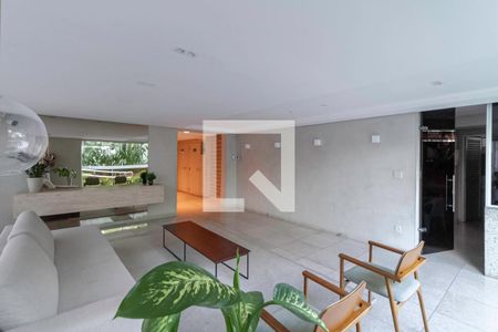 Apartamento à venda com 125m², 4 quartos e 3 vagasHall social