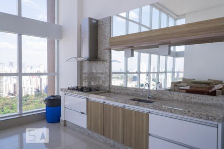 Studio para alugar com 35m², 1 quarto e 1 vaga Studio para alugar com 35m², 1 quarto e 1 vagaÁrea Gourmet