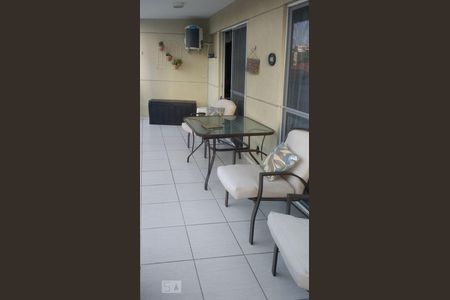 Varanda da Sala de apartamento para alugar com 3 quartos, 92m² em São Cristóvão, Rio de Janeiro