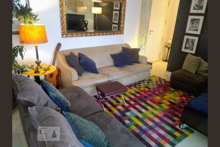 sala de apartamento para alugar com 1 quarto, 73m² em Paraíso do Morumbi, São Paulo