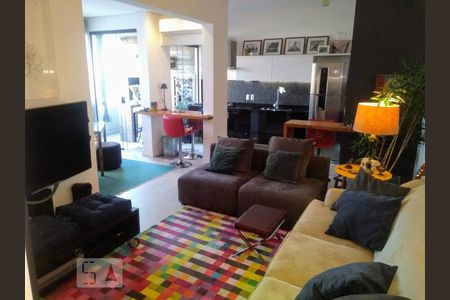 sala de apartamento para alugar com 1 quarto, 73m² em Paraíso do Morumbi, São Paulo