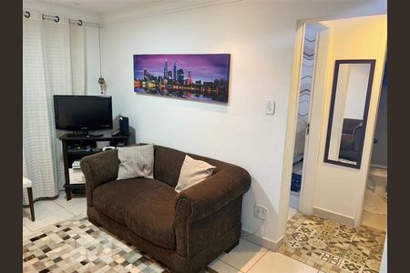 Sala de apartamento à venda com 2 quartos, 57m² em Vila Mangalot, São Paulo
