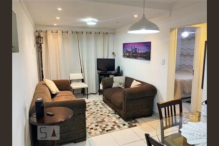 Sala de apartamento à venda com 2 quartos, 57m² em Vila Mangalot, São Paulo