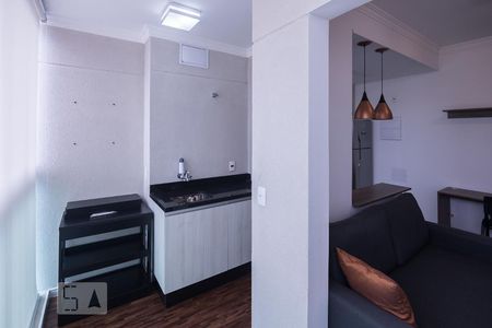 Varanda Sala de apartamento para alugar com 1 quarto, 36m² em Água Branca, São Paulo