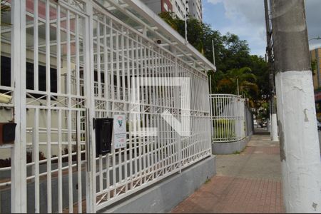 Apartamento para alugar com 33m², 1 quarto e sem vagaFachada e entrada