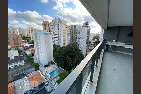 Vista de apartamento à venda com 3 quartos, 126m² em Campo Belo, São Paulo