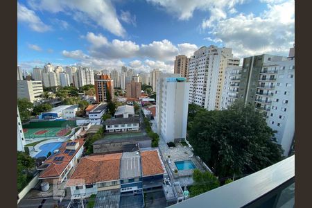 Vista de apartamento à venda com 3 quartos, 126m² em Campo Belo, São Paulo