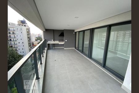 Varanda de apartamento à venda com 3 quartos, 126m² em Campo Belo, São Paulo