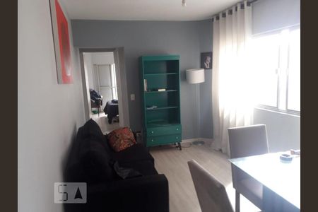 Sala de apartamento à venda com 1 quarto, 40m² em Santa Cecília, São Paulo