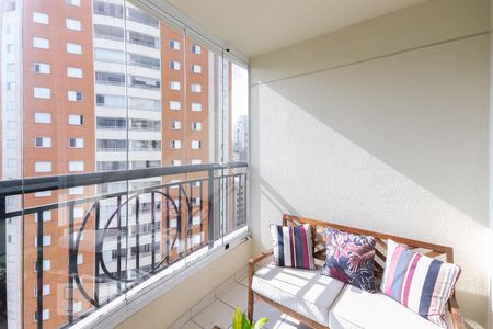 Varanda de apartamento para alugar com 2 quartos, 72m² em Indianópolis, São Paulo