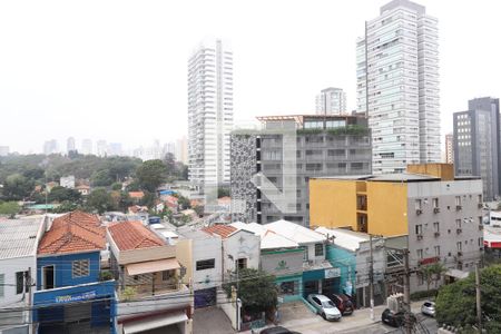 Vista da Varanda de apartamento para alugar com 1 quarto, 76m² em Pinheiros, São Paulo