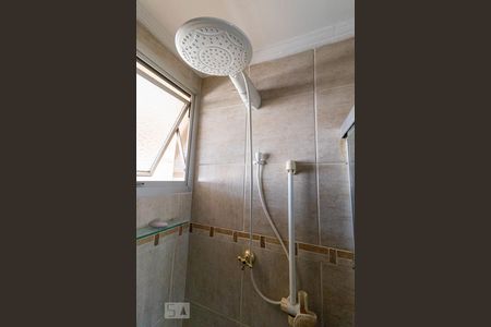 Apartamento à venda com 112m², 3 quartos e 1 vagaBanheiro da suíte - chuveiro