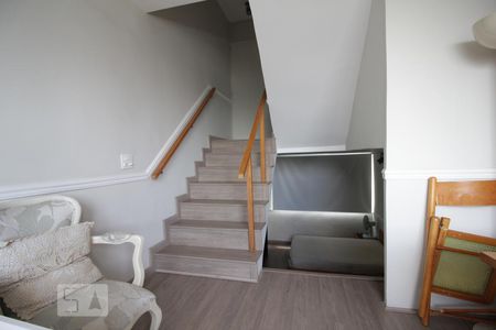 Apartamento para alugar com 50m², 1 quarto e 1 vagaDetalhe da entrada