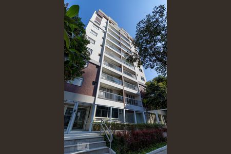 Apartamento para alugar com 43m², 1 quarto e 2 vagas Apartamento para alugar com 43m², 1 quarto e 2 vagasFachada