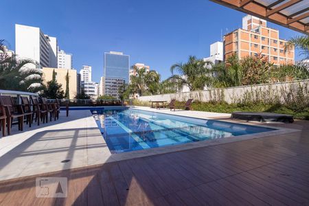 Apartamento para alugar com 43m², 1 quarto e 2 vagas Apartamento para alugar com 43m², 1 quarto e 2 vagasPiscina