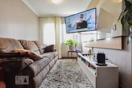 Sala de Estar de apartamento para alugar com 2 quartos, 69m² em Campo Belo, São Paulo