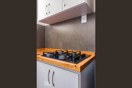 Studio à venda com 32m², 1 quarto e sem vagaDetalhe cozinha