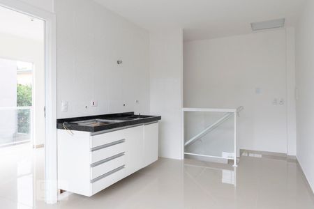 Cozinha/Sala de Apartamento com 1 quarto, 35m² Bairro Alto