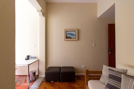 Sala de Estar de apartamento para alugar com 3 quartos, 100m² em Flamengo, Rio de Janeiro