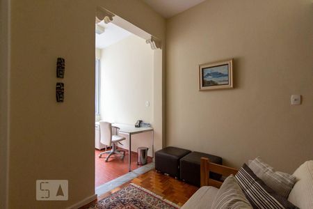 Sala de Estar de apartamento para alugar com 3 quartos, 100m² em Flamengo, Rio de Janeiro