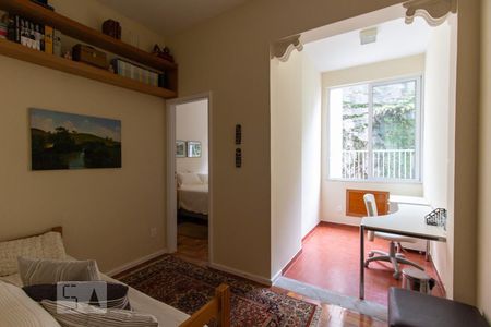 Sala de Estar de apartamento para alugar com 3 quartos, 100m² em Flamengo, Rio de Janeiro