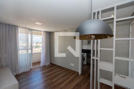 Sala de apartamento à venda com 2 quartos, 52m² em Jk, Contagem