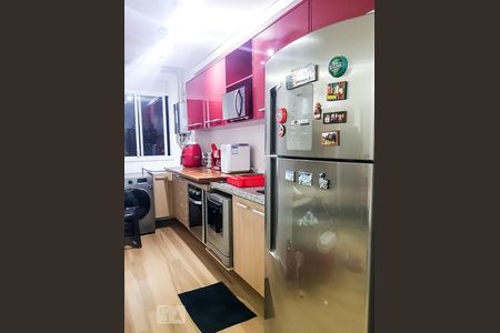 Cozinha de apartamento à venda com 2 quartos, 52m² em Brás, São Paulo