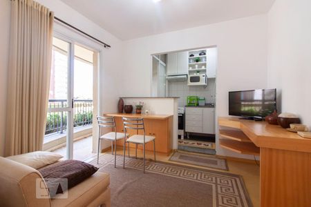 Sala de apartamento para alugar com 1 quarto, 44m² em Vila Nova Conceição, São Paulo