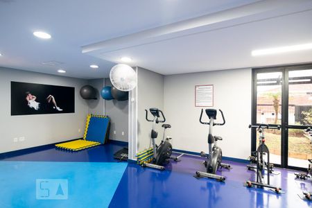 Apartamento para alugar com 38m², 1 quarto e 1 vaga Apartamento para alugar com 38m², 1 quarto e 1 vagaAcademia