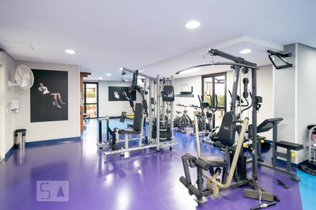 Apartamento para alugar com 38m², 1 quarto e 1 vaga Apartamento para alugar com 38m², 1 quarto e 1 vagaAcademia