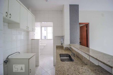 Sala e cozinha de apartamento à venda com 1 quarto, 50m² em Buritis, Belo Horizonte