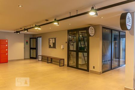 Apartamento para alugar com 16m², 1 quarto e sem vaga Apartamento para alugar com 16m², 1 quarto e sem vagaÁrea comum - Locação de Bike